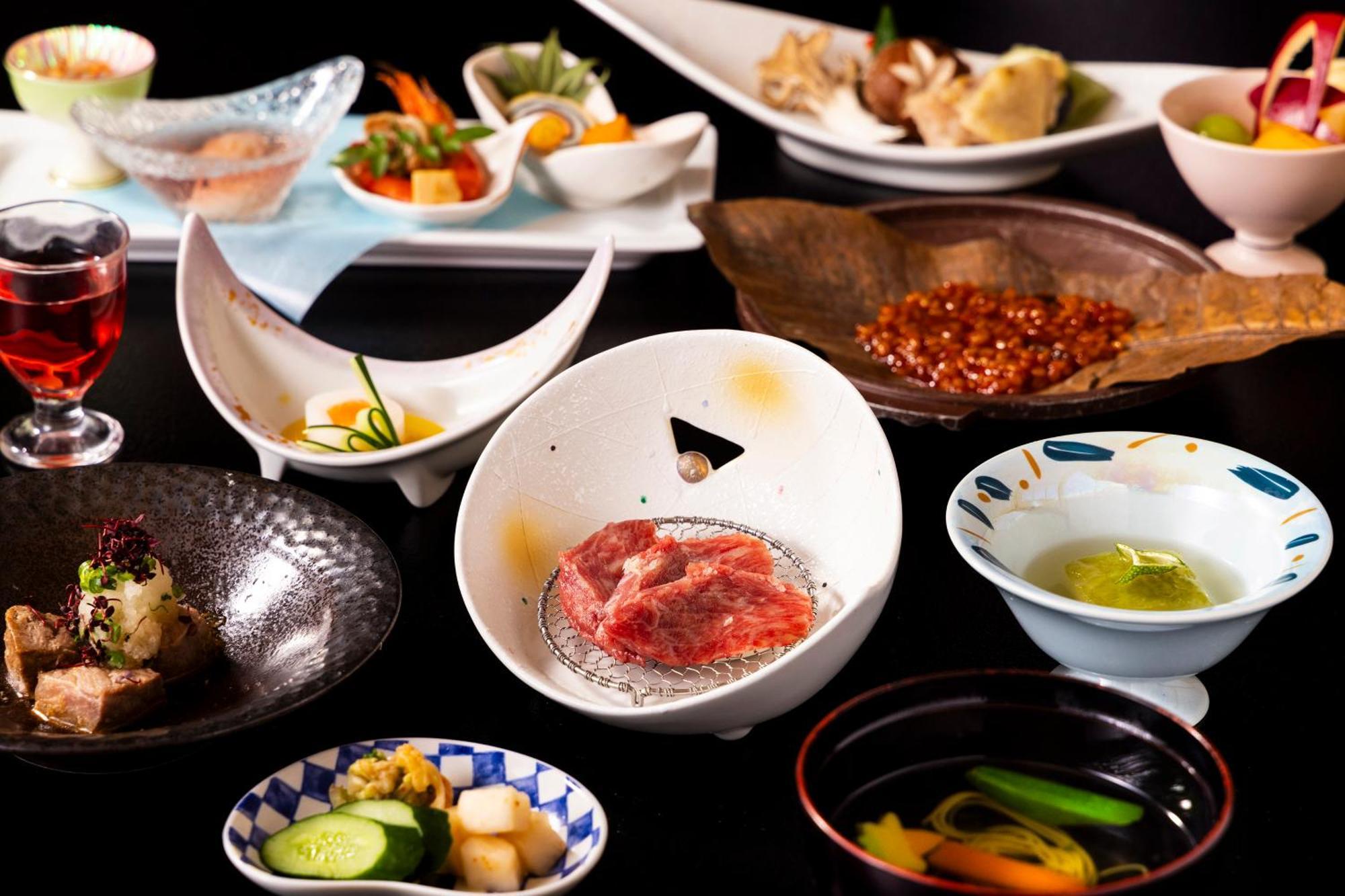 Shikishimaso Hotel Higashikawa Bagian luar foto