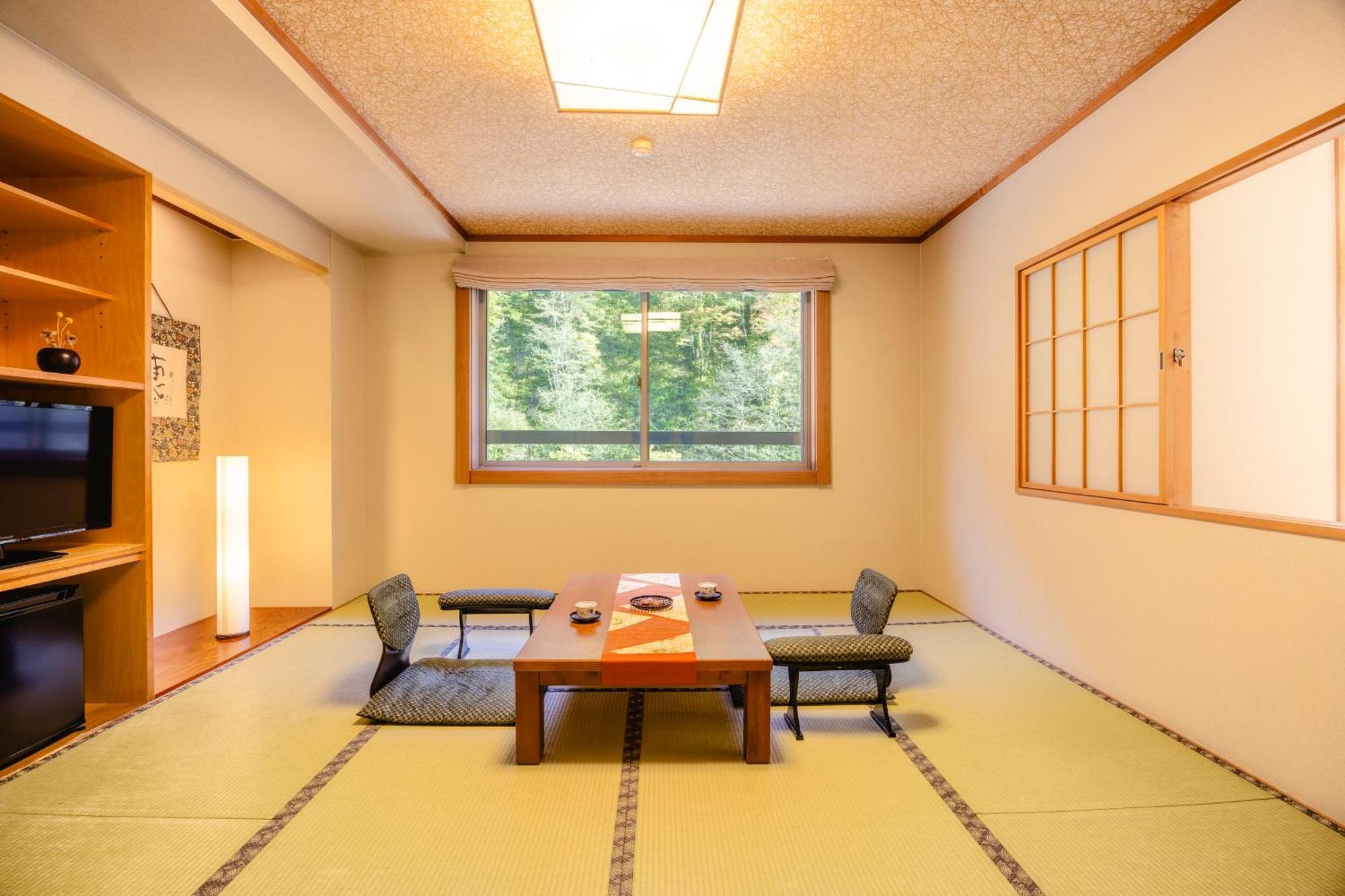 Shikishimaso Hotel Higashikawa Bagian luar foto